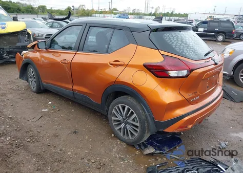 2022 Nissan Kicks Sv Xtronic Cvt from USA, damaged, VIN 3N1CP5CV6NL485335